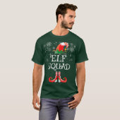 Elf Squad Shirt Geschenk Funny Family Match (Vorne ganz)
