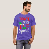 Elf Squad Third Grade Christmas Teacher Top (Vorne ganz)