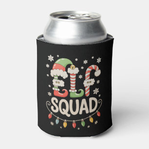 Elf Squad Weihnachten Xmas Feiertag Familie Schlaf Dosenkühler