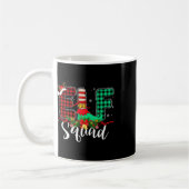 Elf Squad Weihnachtsfamilie Match Santa Xm Kaffeetasse (Links)