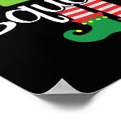 Elf Squad Weihnachtsgeschenk Poster (Ecke)