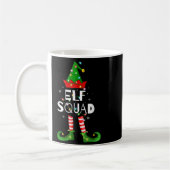 Elf Squad Xmas Matching Family Pajamas Funny Elf C Kaffeetasse (Links)