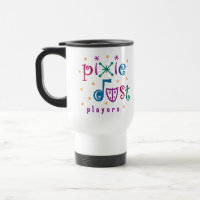 Elf-Staub-Spieler-weiße Reise-Tasse