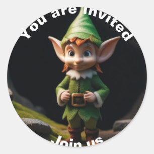 Elf Sticker