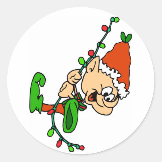 Elf Sticker