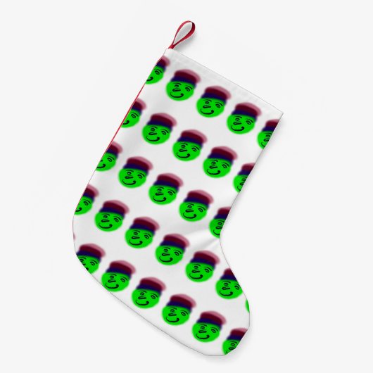Elf Stocking Kleiner Weihnachtsstrumpf (Vorderansicht (hängend))