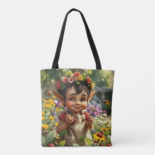 Elf Strawberry Tasche (Rückseite)