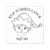 Elf Surveillance Squad Weihnachten Permastempel (Design)