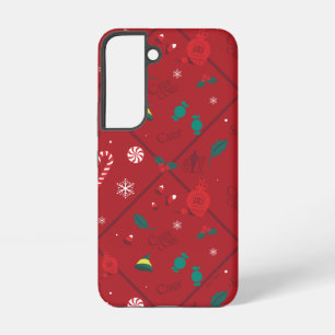 Elf Süßigkeiten Checker Muster Samsung Galaxy Hülle