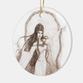 Elf-Tanzen Keramikornament (Links)