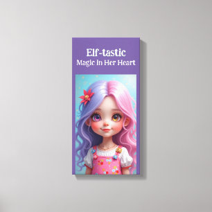 Elf-tastisch Leinwanddruck