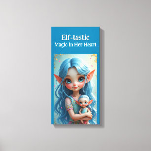 Elf-tastisch Leinwanddruck