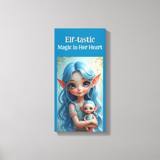 Elf-tastisch Leinwanddruck (Vorderseite)