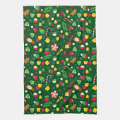 Elf the Movie Candy Pattern Geschirrtuch (Vertikal)