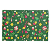 Elf the Movie Candy Pattern Kissenbezug (Rückseite)