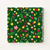 Elf the Movie Candy Pattern Notizblock (Rückseite)