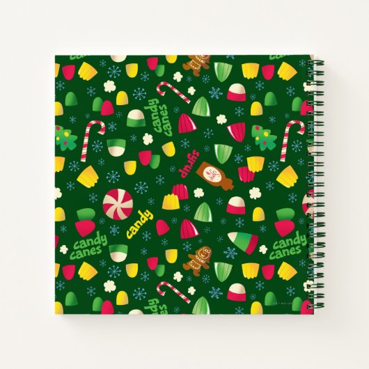 Elf the Movie Candy Pattern Notizblock (Rückseite)