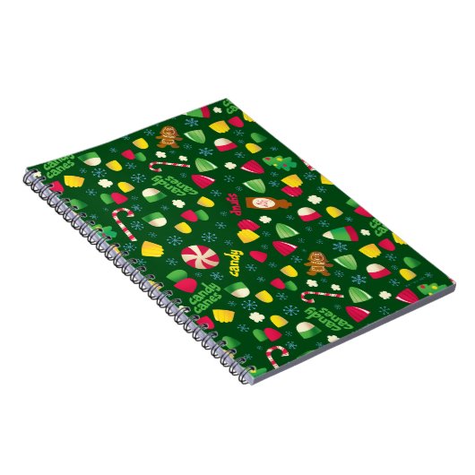 Elf the Movie Candy Pattern Notizblock (Rechte Seite)