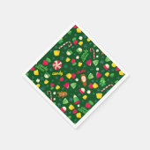 Elf the Movie Candy Pattern Serviette (Ecke)