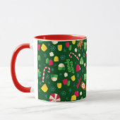 Elf the Movie Candy Pattern Tasse (Links)