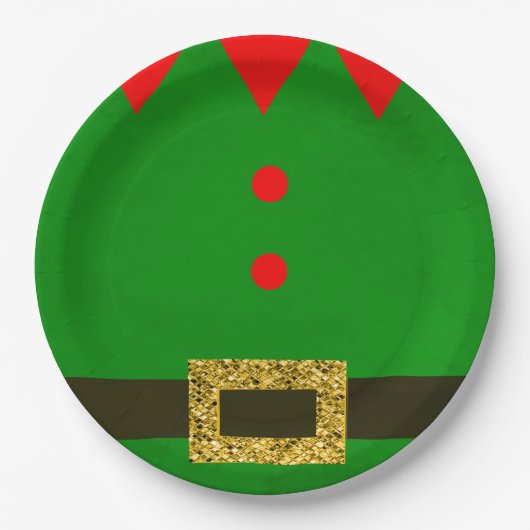 Elf Themed Paper Tellers Pappteller (Vorderseite)