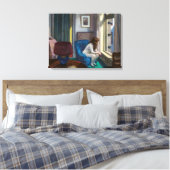 Elf Uhr | Edward Hopper | Leinwanddruck (Insitu (Schlafzimmer))