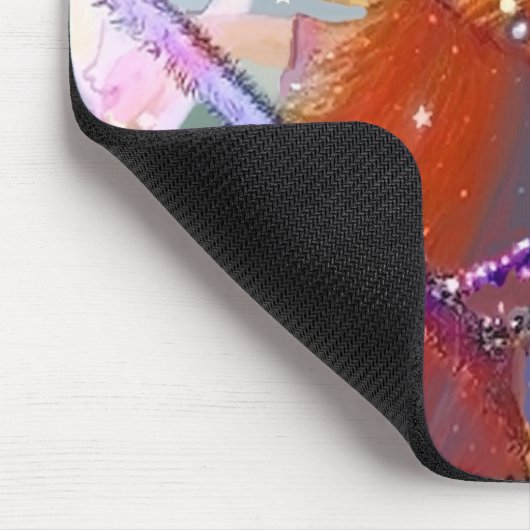 Elf und Butterfly Mousepad (Ecke)