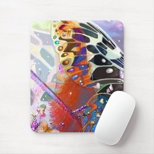 Elf und Butterfly Mousepad (Mit Mouse)
