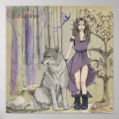 Elf und das Wolf Value Poster Paper (Matte) (Vorne)