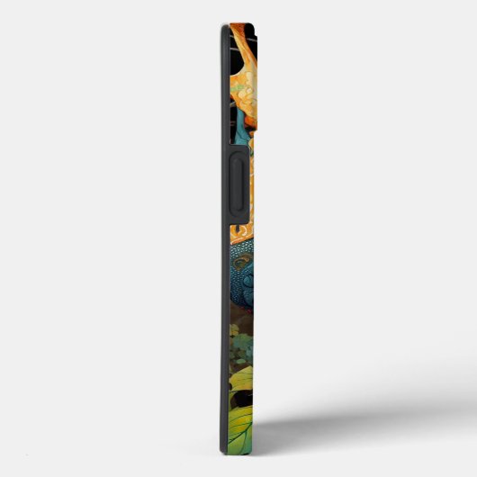 Elf und Dragon Fantasy Art Case-Mate iPhone Hülle (Rückseite / Rechts)