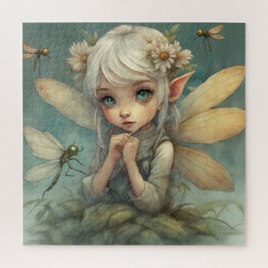 Elf und Dragonfly 2 Puzzle (Vertikal)