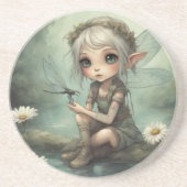 Elf und Dragonfly 5 Getränkeuntersetzer (Vorne)