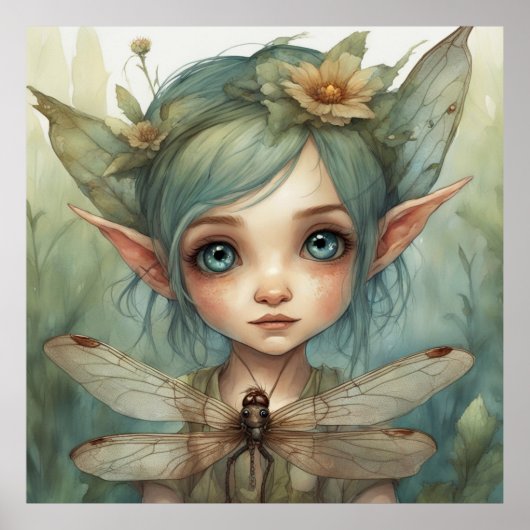 Elf und Dragonfly 6 Poster (Vorne)