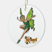 Elf-Verzierung Keramikornament (Links)