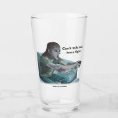Elf Video Gamer Boss Fight Fantasy Art Glass Cup Glas (Vorderseite)