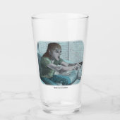 Elf Video Gamer Boss Fight Fantasy Drink Glass Glas (Vorderseite)