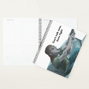 Elf Video Gamer Boss Fight Planner Planer