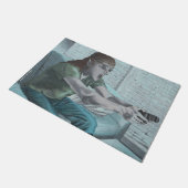 Elf Video Gamer Doormat Fußmatte (Schrägansicht)