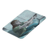 Elf Video Gamer Refigerator Magnet (Linke Seite)