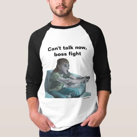 Elf Video Gamer Spielen Fantasy Art Shirts (Vorderseite)