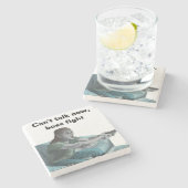 Elf Video Gamer Videospiele spielen Untersetzer (Seitenansicht)