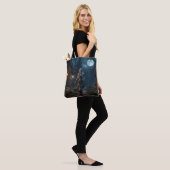 Elf Village Tote Bag Tasche (Am Model)