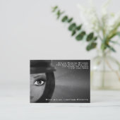 Elf-Visitenkarte Terminkarte (Stehend Vorderseite)