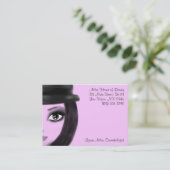 Elf-Visitenkarte Terminkarte (Stehend Vorderseite)