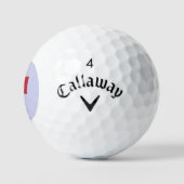 Elf w Red Box Callaway Supersoft Golf Bälle 12 pk (Logo)