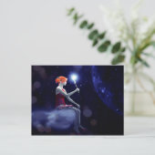 Elf Wand Postkarte (Stehend Vorderseite)