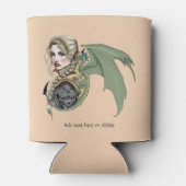 Elf Warrior Dragon Fantasy Dosenkühler (Rückseite)