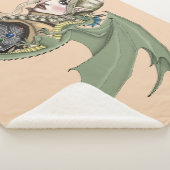 Elf Warrior Dragon Fantasy Sherpadecke (3/4)
