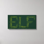 Elf Weapons Collage Leinwanddruck (Vorderseite)