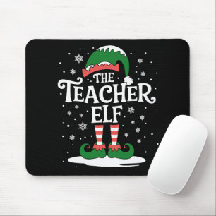 Elf-Weihnachtsfamilie als Lehrerin Mousepad